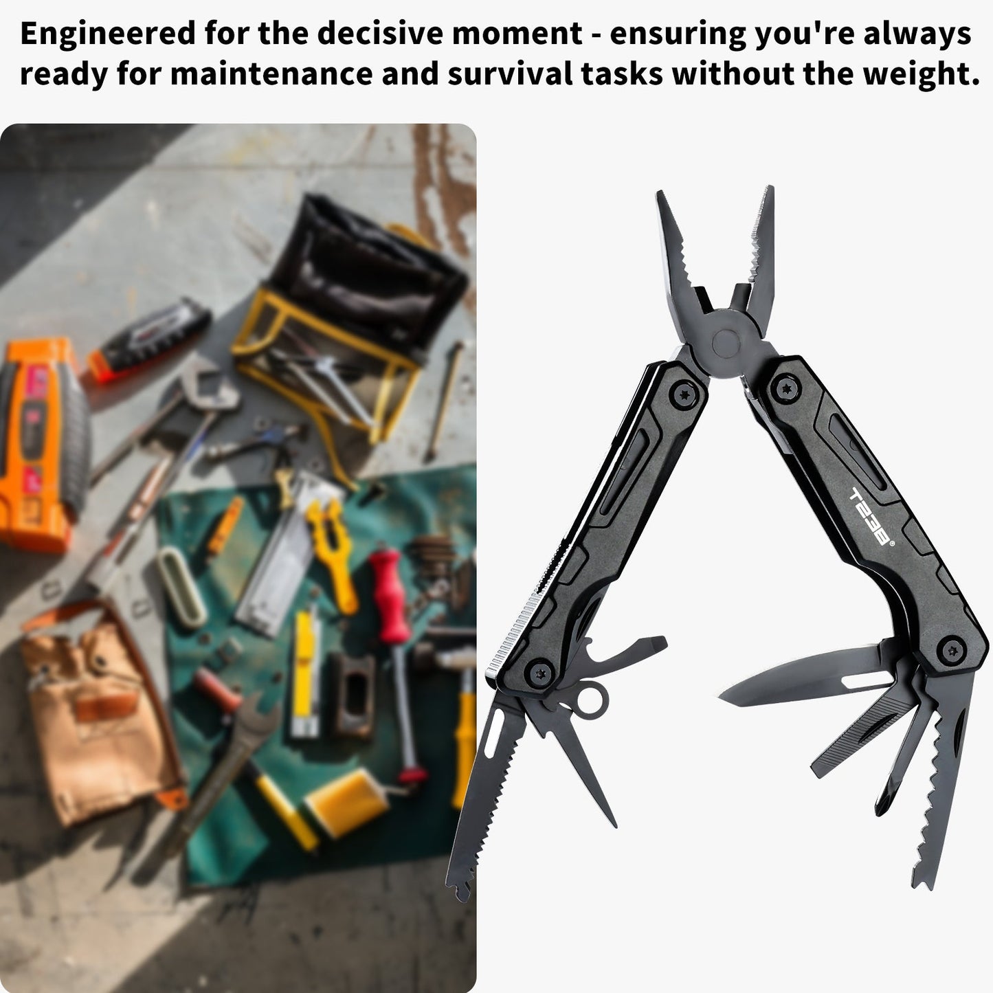 T238 Multi - Function Folding PliersT238