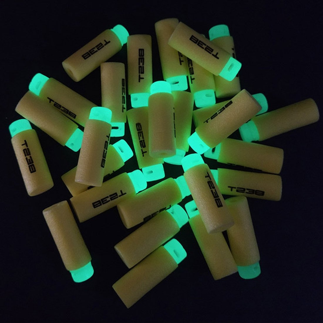 Tracer Foam Refill Darts Green Glowing Bullets For Nerf SeriesT238
