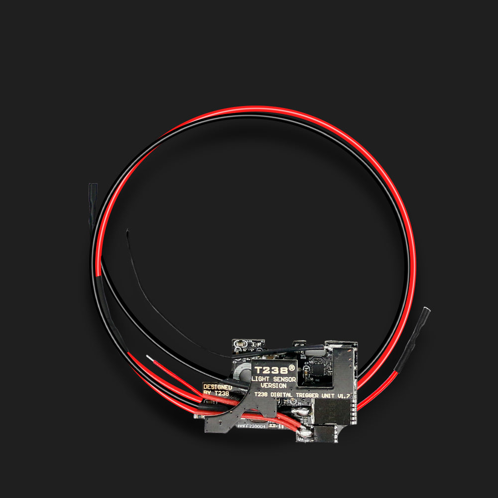 How to install digital trigger unit V1.7 light sensor version for V2 gearbox?