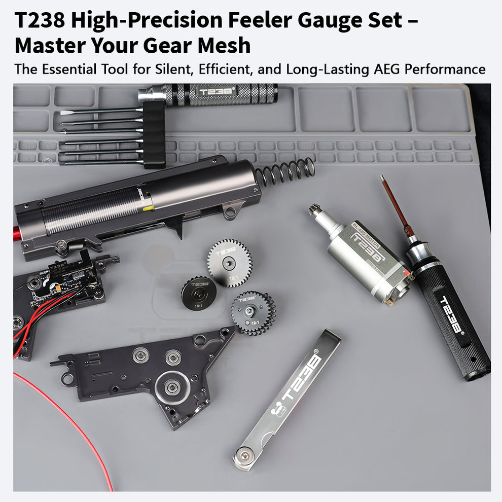 T238 High-Precision Feeler Gauge Set