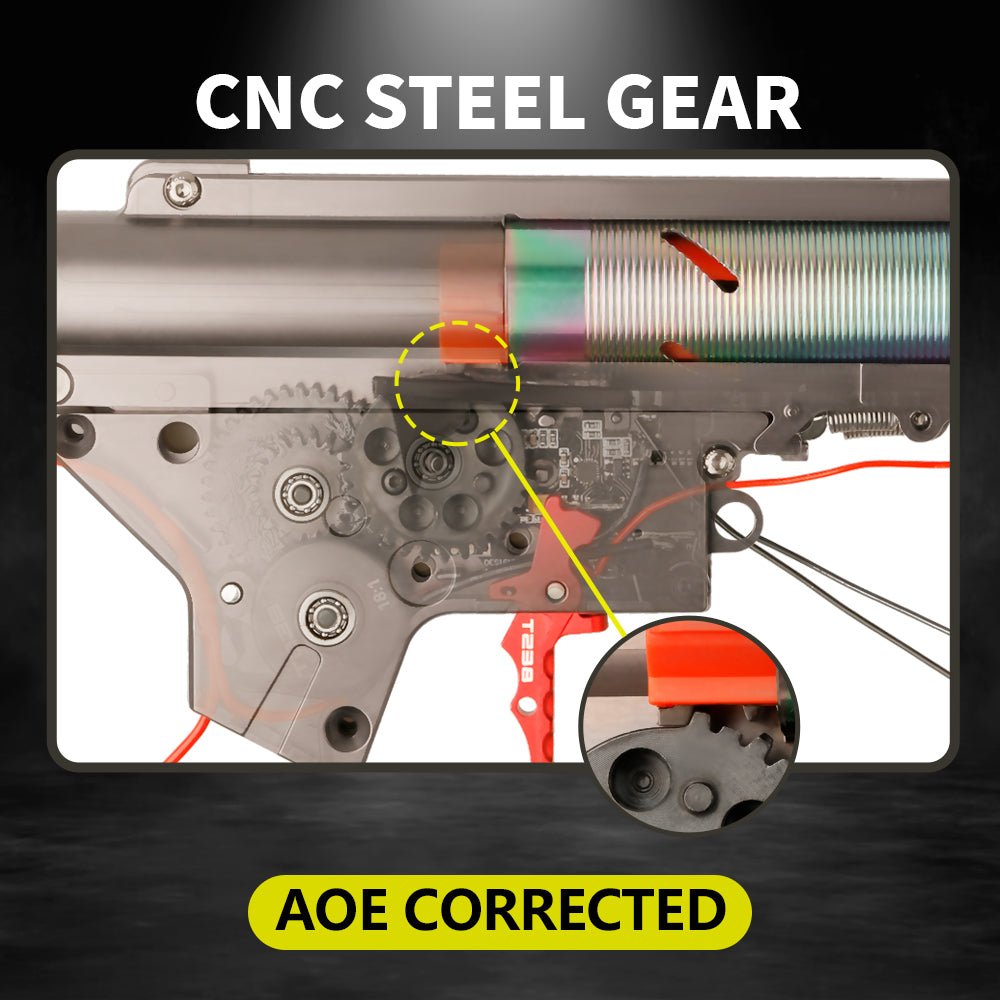 T238 AEG Spiral Gear Set Pro EditionT238