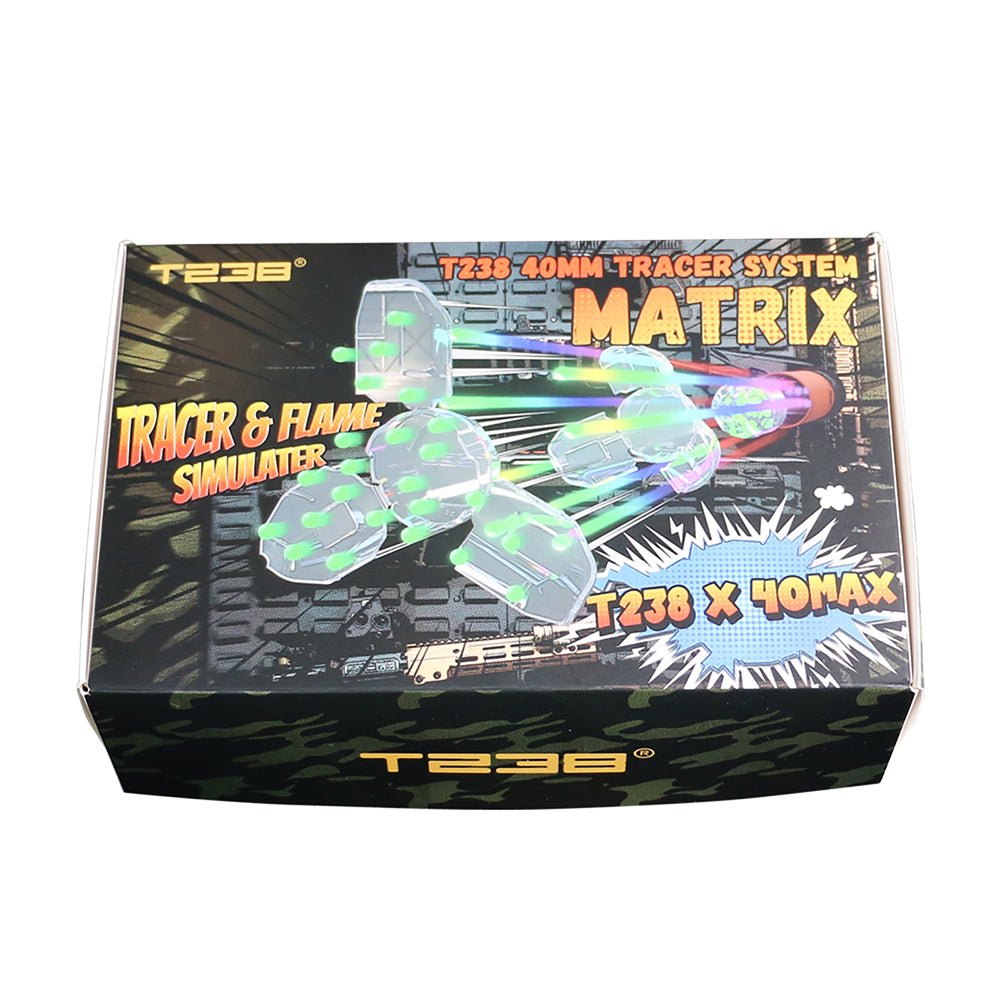 T238 MATRIX 40mm Tracer AIRSOFT Grenade (Gas - Powered Tactical Trainer)T238