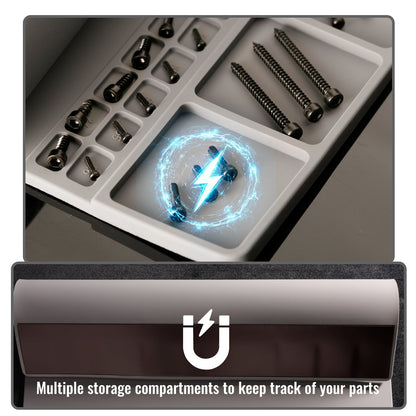 T238 Pistol Gun Cleaning Silicone Mat – Heavy - Duty Anti - Slip Rubber Tech Mat for Efficient Firearm MaintenanceT238