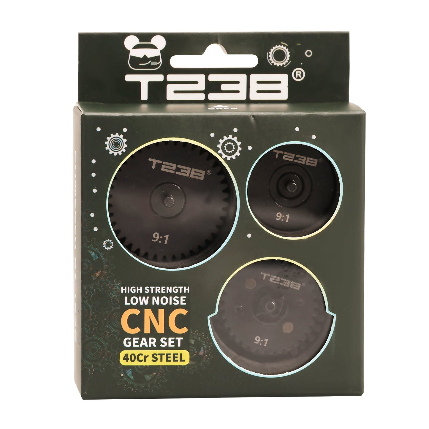 T238 AEG Spiral Gear Set Pro EditionT238