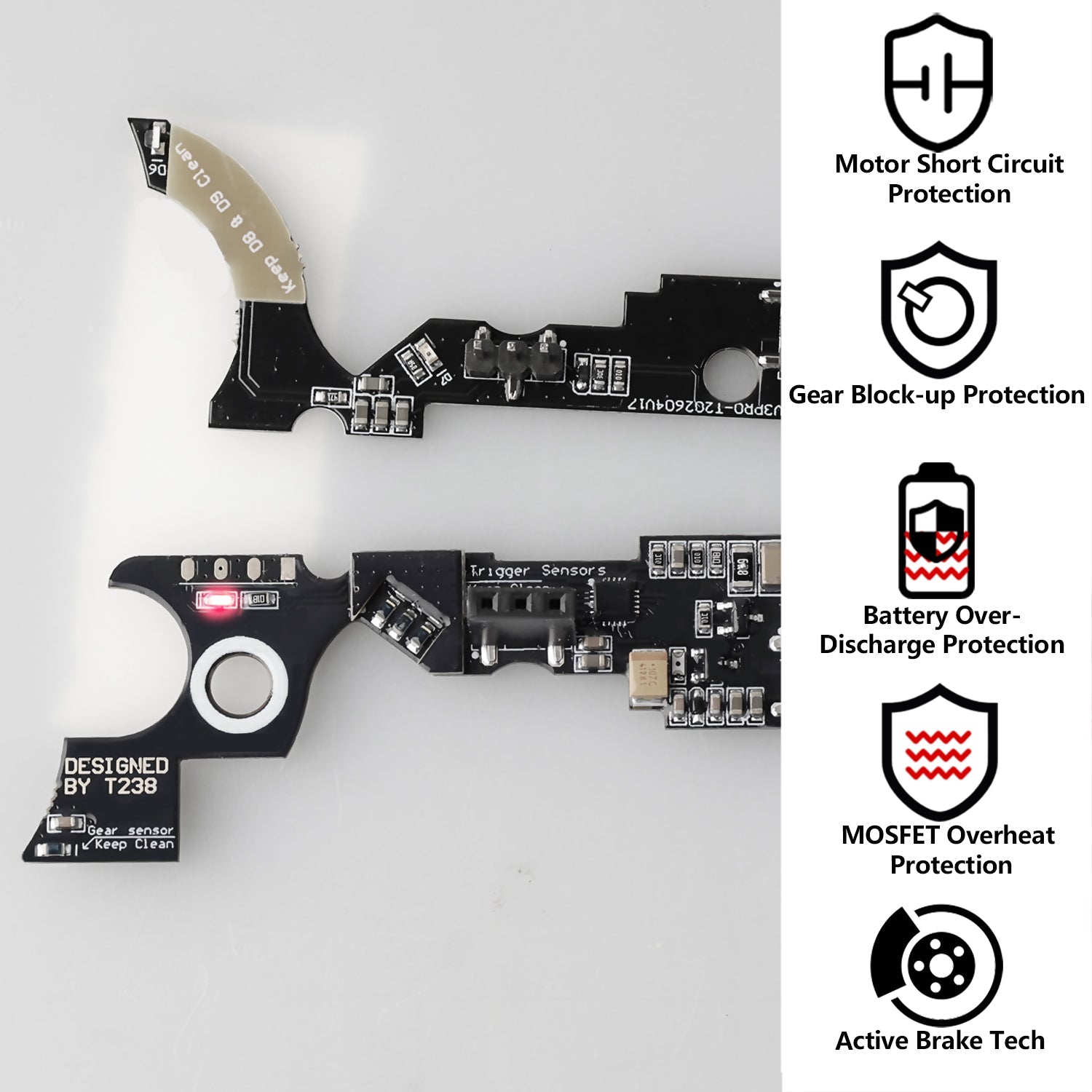 T238 DTU V3 PRO Light Sensor Version For V3 GearboxT238