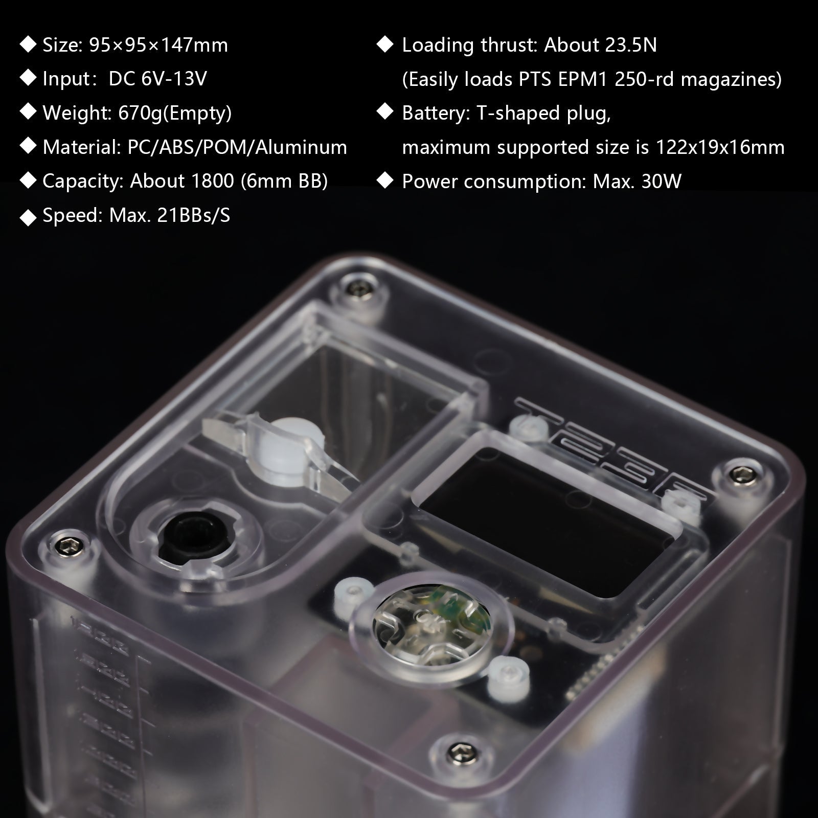 T238 Electric Speed Loader PRO Edition (Without Li-ion Battery)