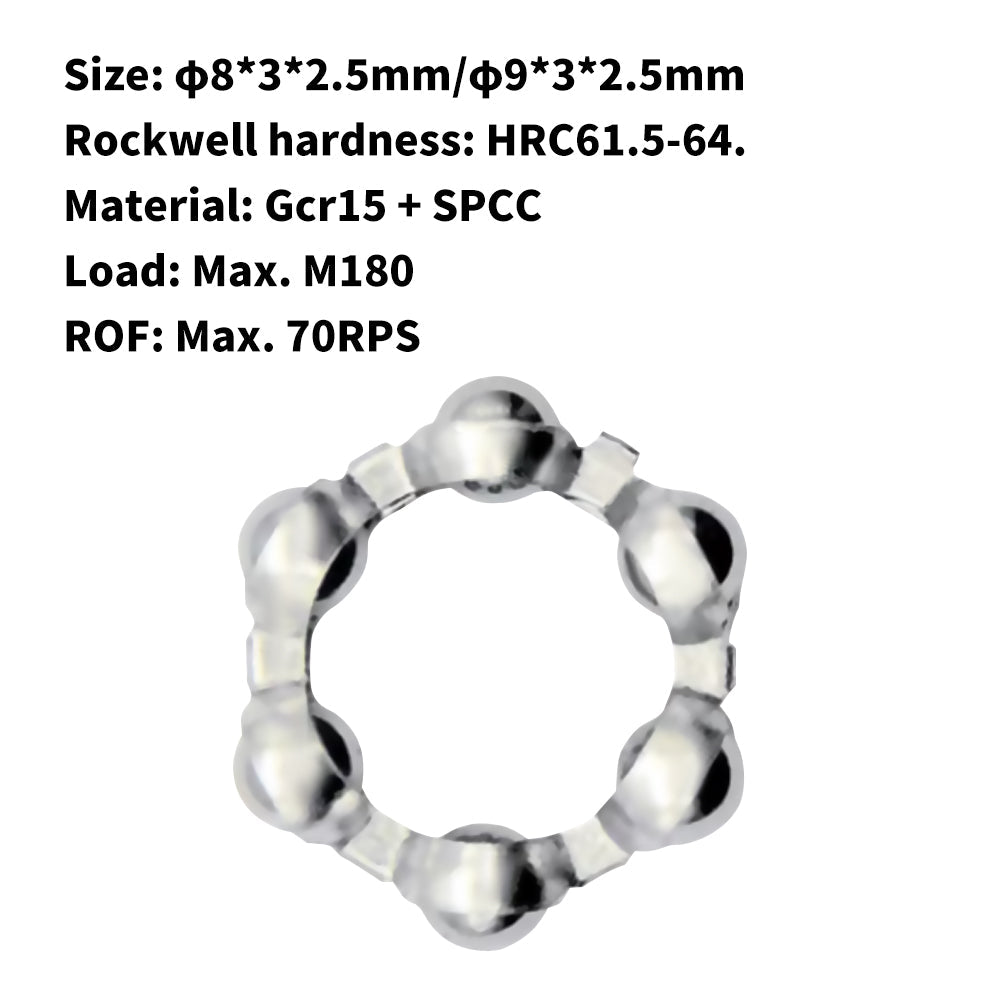 T238 J - Caged Deep Groove Ball BearingT238