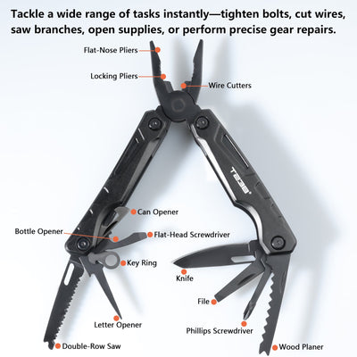 T238 Multi - Function Folding PliersT238