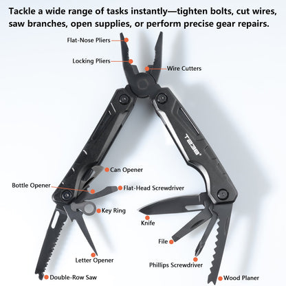T238 Multi - Function Folding PliersT238