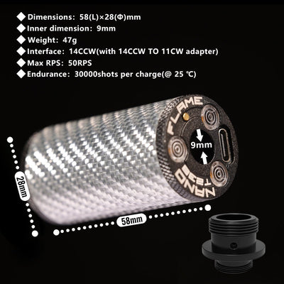 T238 Nano Flame Tracer UnitT238