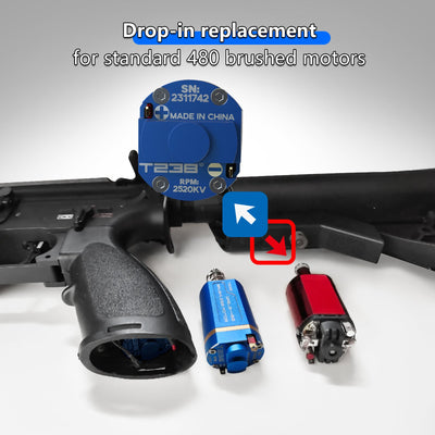 T238 QRBLS - 480 Brushless Motor Basic EditionT238