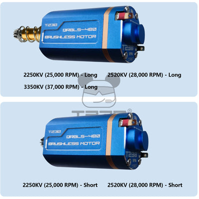T238 QRBLS - 480 Brushless Motor Basic EditionT238