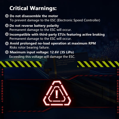 T238 QRBLS - 480 Brushless Motor Basic EditionT238