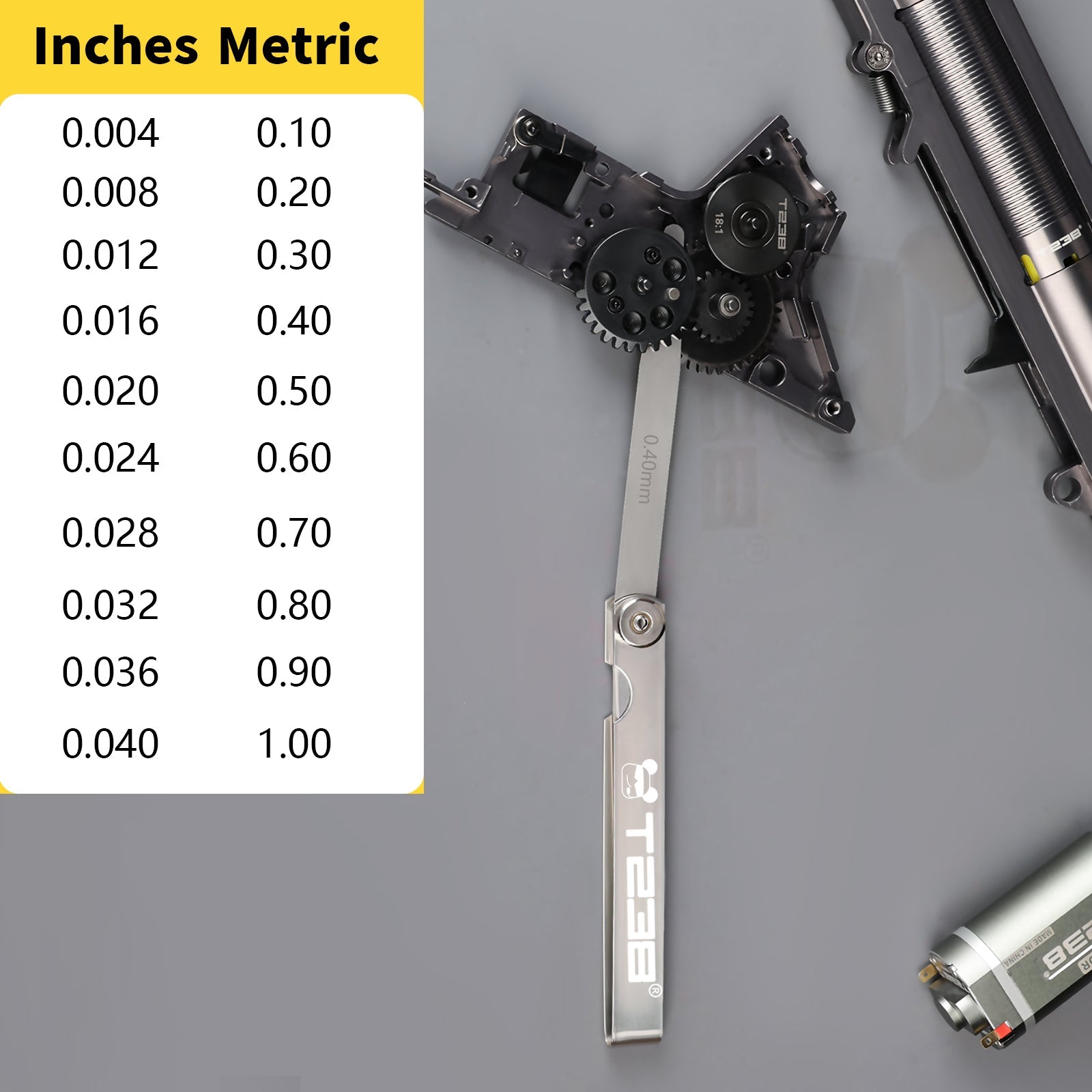 T238 Tools - Gearbox Feeler GaugeT238
