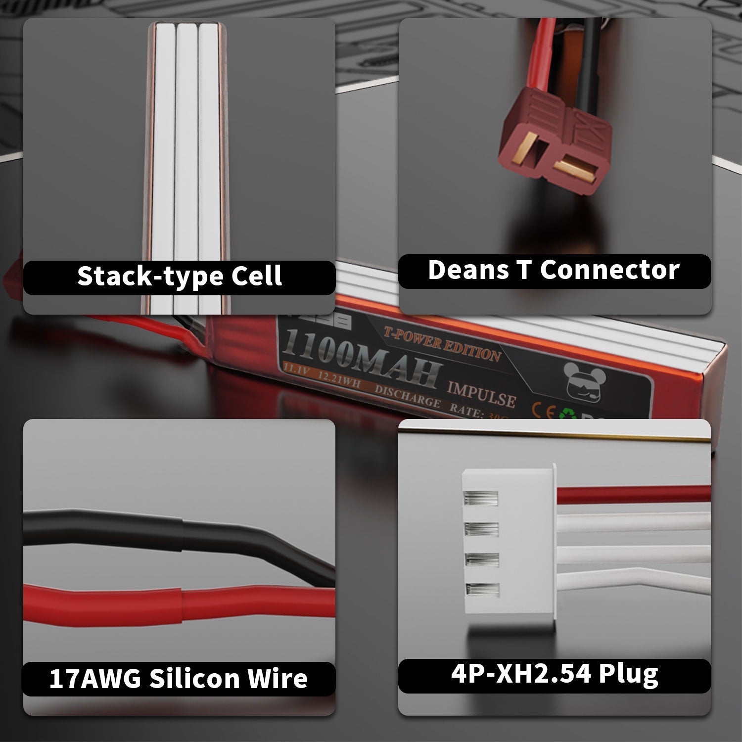 T238 Ultra Performance Airsoft lipo BatteryT238