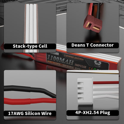 T238 Ultra Performance Airsoft lipo BatteryT238