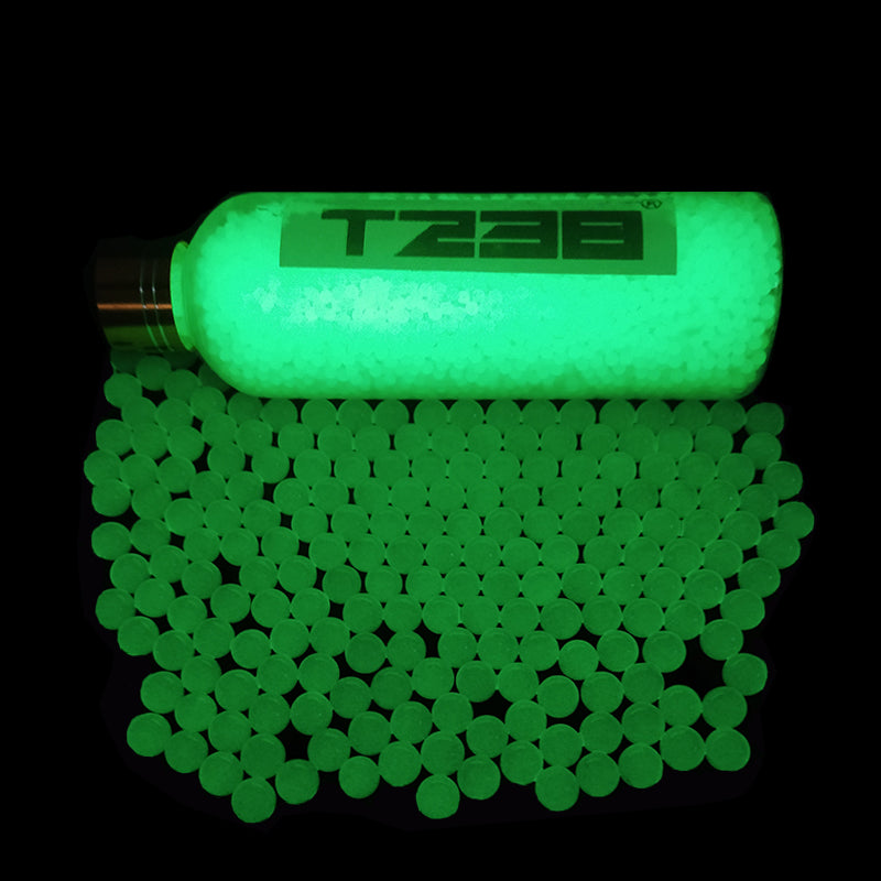 T238 6000PCS Fluorescent Water Ball 7-8mm Luminous Soft Water Bomb